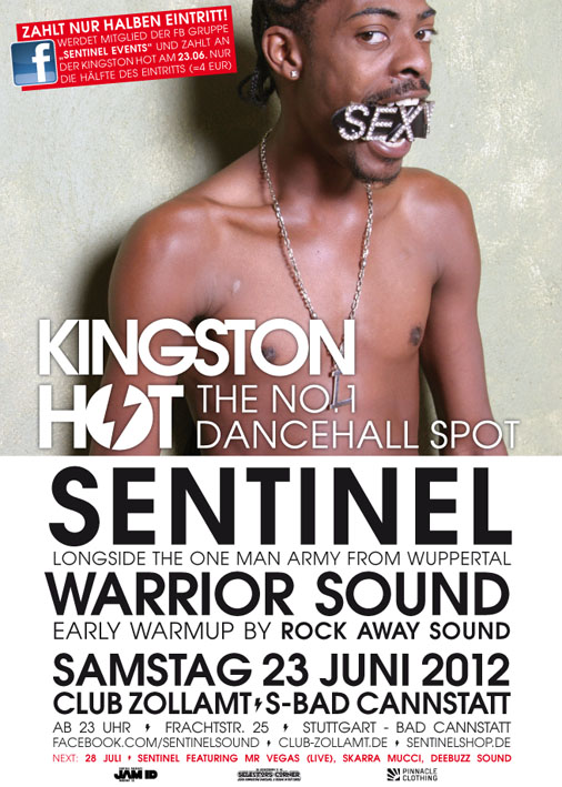 Dancehall Reggae Radio News [LIVESTREAM]   2012 06 23   Kingston Hot w/ Sentinel & Warriorsound